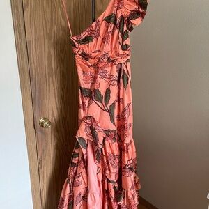 Anthropologie Hutch one-sleeve dress Brand new NWT